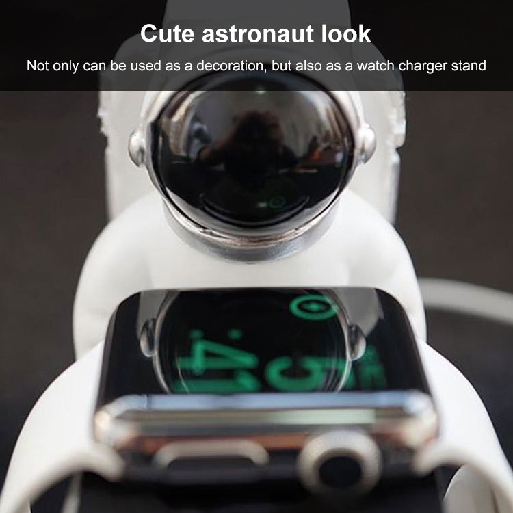 Supporto di ricarica wireless Astronauta Spaceman per Apple Watch, For Apple Watch