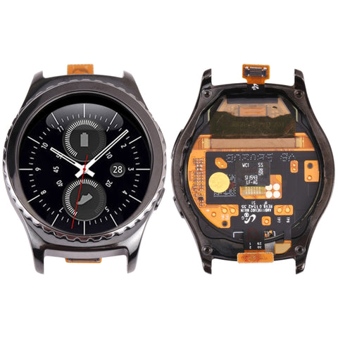 Schermo LCD e digitalizzatore assemblaggio completo con cornice per Samsung Galaxy Gear S2 Classic SM-R732, For Samsung Galaxy Gear S2 Classic
