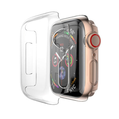 Per Apple Watch Serie 6 e SE e 5 e 4 Custodia per PC a copertura totale da 40 mm (trasparente), Series 6 & SE & 5 & 4 40mm