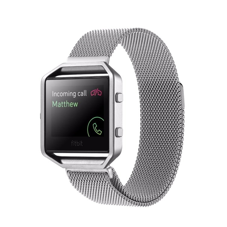 Per Fitbit Blaze Watch Loop Chiusura magnetica Chiusura cinturino in acciaio inossidabile