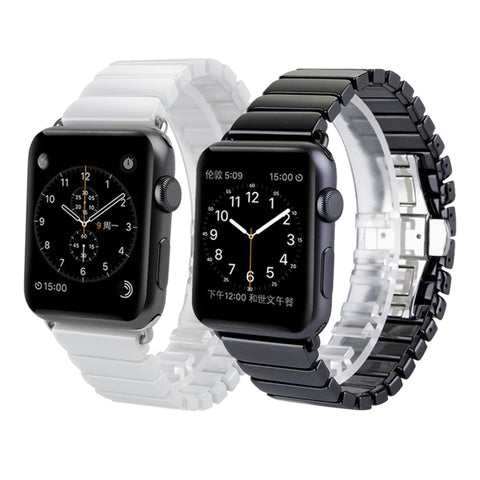 Per cinturino per orologio in ceramica delicata da 38 mm per Apple Watch serie 3, 2 e 1, 38mm