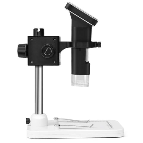 Microscopio Digitale USB 500X con Schermo 2,5", 8 LED e Supporto