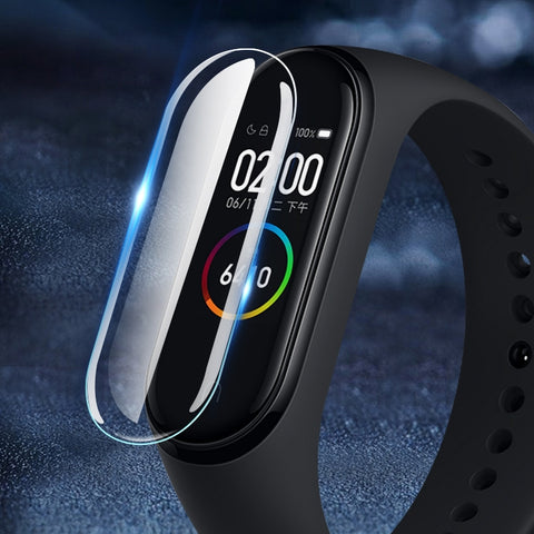 Pellicola protettiva per schermo morbido in PET per Xiaomi Mi Band 5/6, 1 PCS