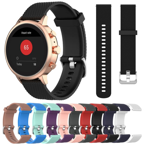cinturino-per-orologio-con-cinturino-da-polso-in-silicone-con-trama-da-18-mm-per-fossil-female-sport-charter-hr-gen-4-q-venture-hr - immagine 2