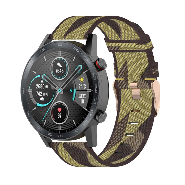 cinturino-per-orologio-con-cinturino-da-polso-in-nylon-con-trama-a-righe-da-22-mm-per-huawei-gt-gt2-46mm-honor-magic-watch-2-46mm-magic - immagine 11