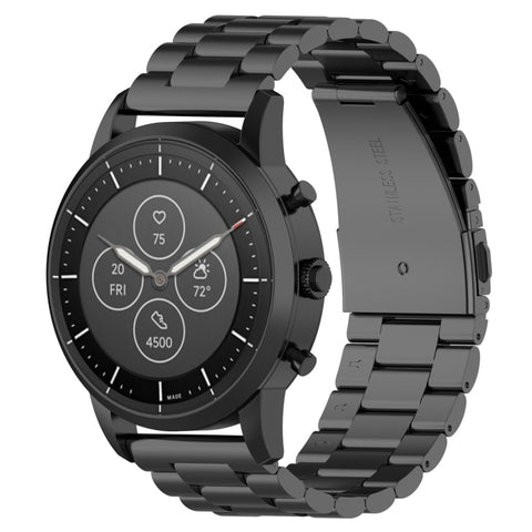 cinturino-per-orologio-con-cinturino-da-polso-in-acciaio-da-22-mm-per-fossil-hybrid-smartwatch-hr-maschio-gen-4-explorist-hr-maschio-sportivo - immagine 1