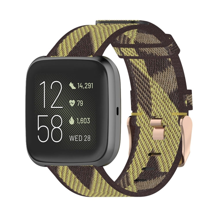 cinturino-per-orologio-con-cinturino-da-polso-in-nylon-con-trama-a-righe-da-23-mm-per-fitbit-versa-2-fitbit-versa-fitbit-versa-lite-fitbit-blaze - immagine 11