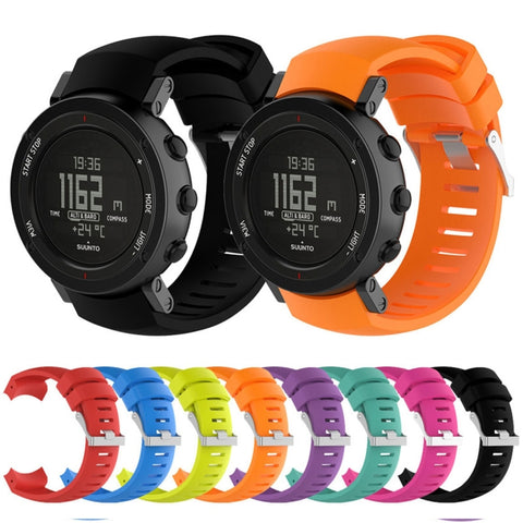 cinturino-in-silicone-per-suunto-core-alu-nero - immagine 2