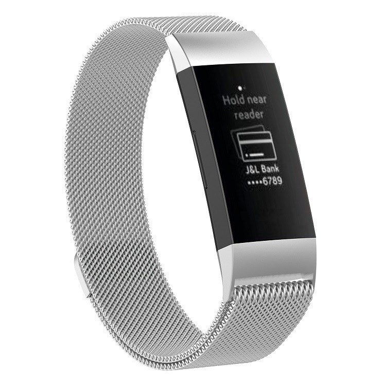 cinturino-per-orologio-magnetico-in-acciaio-inossidabile-per-fitbit-charge-3-dimensioni-piccolo-187x18-mm - immagine 14