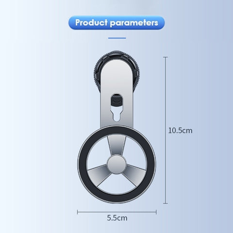 Supporto per telefono da auto F73 MagSafe con aspirazione magnetica girevole a 360 gradi, F73