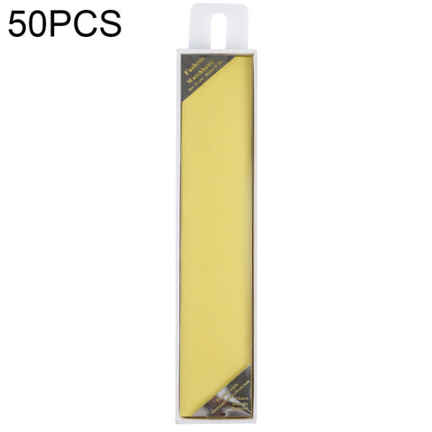 Scatola di imballaggio per cinturini intelligenti da 50 pezzi, dimensioni: 23,3 * 5,2 * 1,9 cm