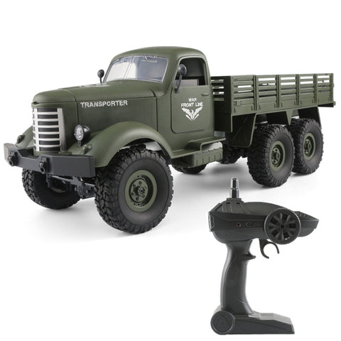 Camion giocattolo RC militare JJR/C Q60 Transporter-1 1:16 6WD