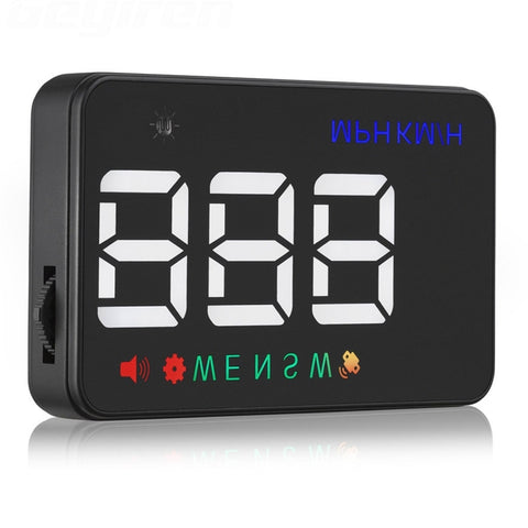 Geyiren A5 HUD Display per Auto da 3,5 Pollici con GPS e Allerta