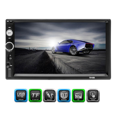 Ricevitore Radio Bluetooth 2 Din 7 Pollici MP5 per Auto con FM, USB e