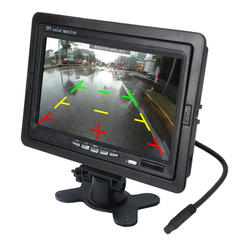 Monitor TFT LCD a colori 7 pollici con telecomando per VCD, DVD, GPS
