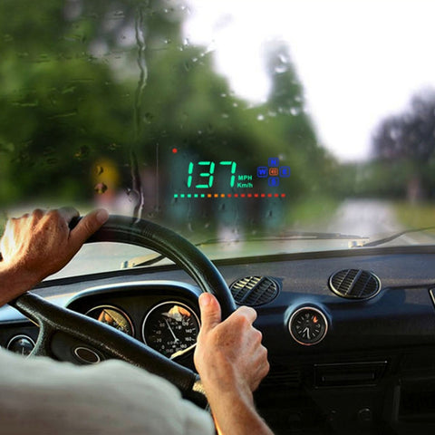 Display Head-Up A2 GPS HD 3,5 Pollici per Auto con Allerta Velocità e