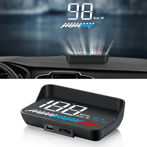Display Head-Up Universale M7 OBD2 e GPS 3,5 Pollici per Auto -