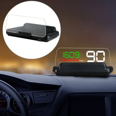 con-pannello-riflettente-regolabile-velocita-giri-min-temperatura-dell-acqua-consumo-di-olio-distanza-di-guida-tempo-e-tensione-allarme-di-velocita-eccessiva-connessione-all-interfaccia-obd2-c500-white-c500-green-c500-blue - immagine 1