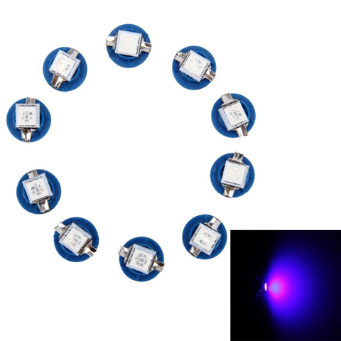 Set di 10 lampadine LED B8.5 da 0,5 W per cruscotto e strumenti auto