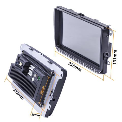 Ricevitore Radio MP5 HD da 9 Pollici per Auto Volkswagen - Supporto