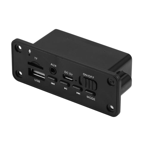 Scheda di decodifica lettore audio MP3 per auto 5V 2x3W Radio FM TF USB 3.5mm AUX, con Bluetooth e funzione di chiamata di registrazione, Audio MP3 Player Decoder Board