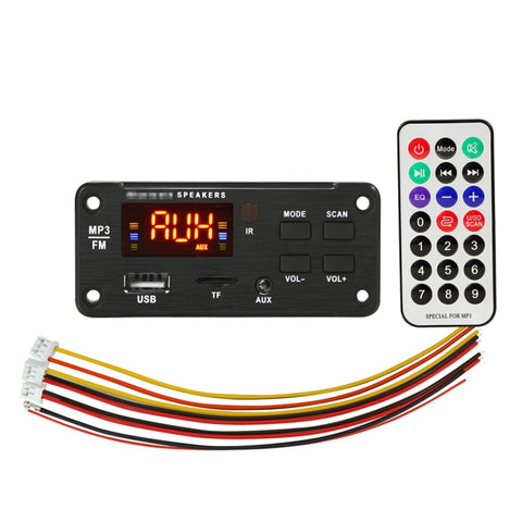 Display Colorato per Auto 12V con Bluetooth 5.0, Lettore Audio MP3,