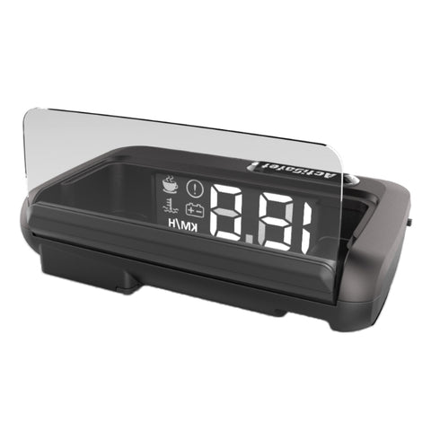 Display Head-up OBD H80 3.2" con Allarmi per Guasto Motore,