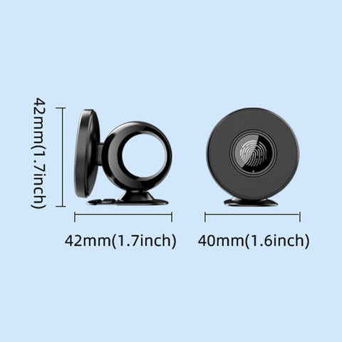 Supporto magnetico per cellulare sul cruscotto dell'auto, Dashboard Mobile Phone Holder