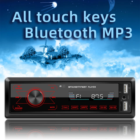 Ricevitore autoradio M10 12V Lettore MP3, supporto Bluetooth per chiamate in vivavoce / FM / USB / scheda SD, M10