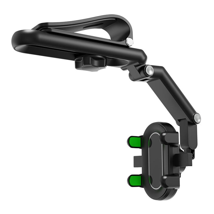 Supporto per cellulare con visiera parasole per sedile posteriore auto