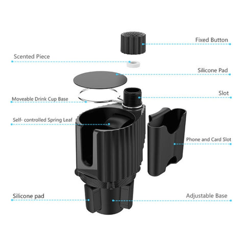 Supporto per cellulare per tazza d'acqua per portabevande per auto, Water Cup Holder