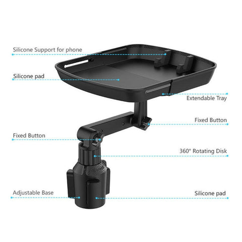 Porta cellulare per auto, Food Rack
