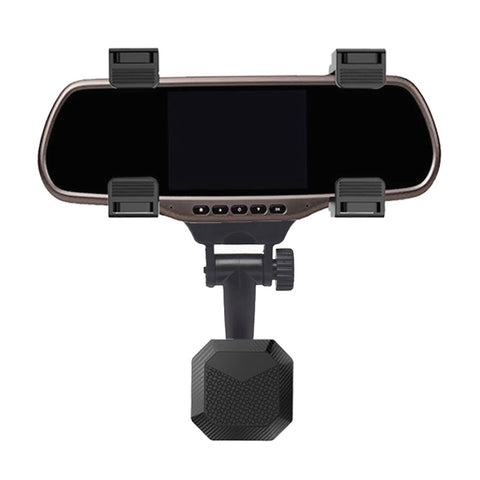 Supporto per telefono di navigazione per specchietto retrovisore auto con magnete resistente in fibra di carbonio, Carbon Fiber