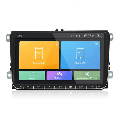ckvw92-hd-9-pollici-2-din-android-6-0-lettore-mp5-per-auto-navigazione-gps-lettore-multimediale-radio-stereo-bluetooth-per-volkswagen-supporto-fm-e-mirror-link-versione-mappa-europa-europe-map-version - immagine 2