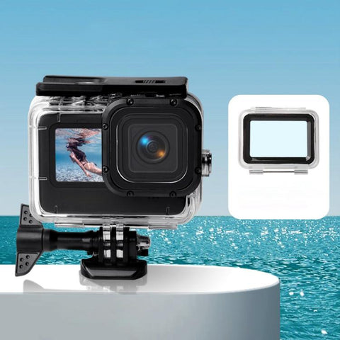 custodia-impermeabile-cover-posteriore-touch-per-gopro-hero10-black-hero9-black-case-touch-cover-for-gopro9 - immagine 1