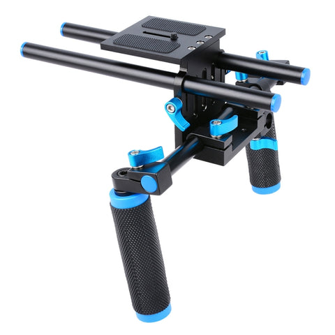YELANGU YLG0102A-A01 Kit di supporto per montaggio a spalla a doppia maniglia DSLR Rig, YLG0102A-A01