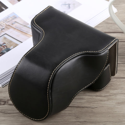 custodia-in-pelle-pu-per-fotocamera-full-body-con-cinturino-per-fujifilm-x-a5-for-fuji-x-a5-for-fuji-x-a5 - immagine 2