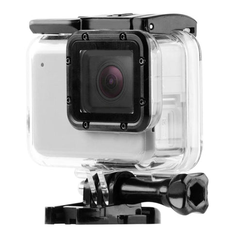 custodia-impermeabile-gp452-cover-posteriore-touch-per-gopro-hero7-bianca-argento-for-gopro-hero-7 - immagine 2