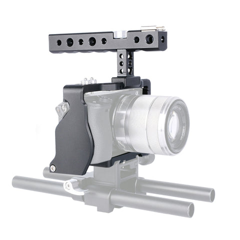 Stabilizzatore per maniglia gabbia video per fotocamera YELANGU C6 per Sony A6000 / A6300 / A6500 / A6400, Handle Stabilizer
