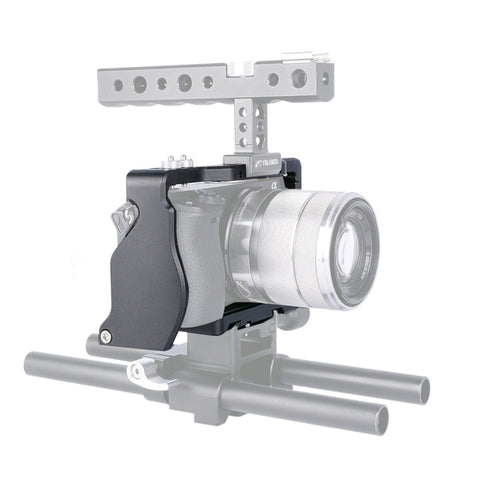 Stabilizzatore gabbia video per fotocamera YELANGU C6 per Sony A6000 / A6300 / A6500 / A6400, Stabilizer