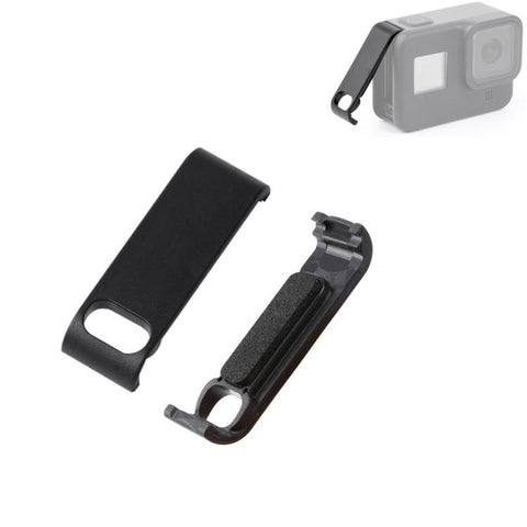 copertura-laterale-di-ricambio-per-batteria-ricaricabile-per-fotocamera-sportiva-per-gopro-hero8-side-cover-for-gopro-hero8 - immagine 1