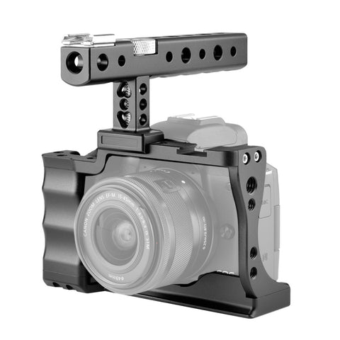 YELANGU C14 YLG0714A Stabilizzatore gabbia videocamera con maniglia per Canon EOS M50, YLG0714A