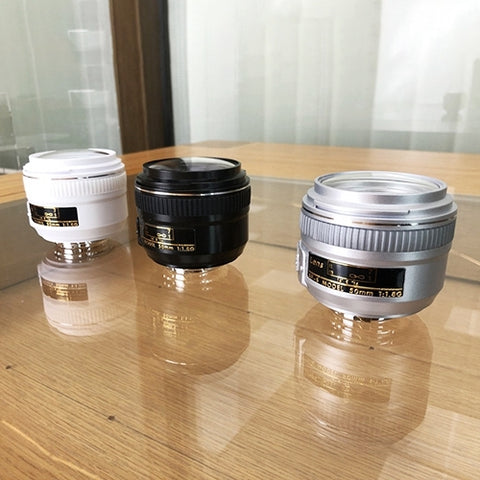 Obiettivo Fittizio per Fotocamera DSLR - Modello DF (Nero, Argento,