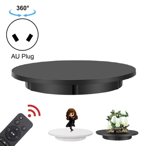 Piattaforma girevole elettrica per espositori rotanti da 60 cm, carico: 100 kg, alimentazione plug-in, presa AU, 60cm, AU Plug