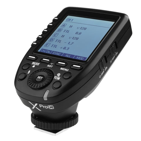 Trigger flash wireless Godox Xpro-C TTL per Canon, Xpro-C for Canon
