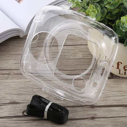 Custodia protettiva in cristallo con cinturino per FUJIFILM instax SQUARE SQ10, For FUJIFILM instax SQ10