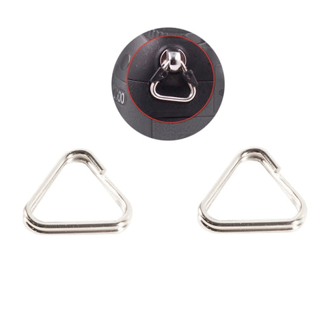 Ganci ad Anello Triangolare Divisi per Tracolla Fotocamera BEXIN ZH-Q