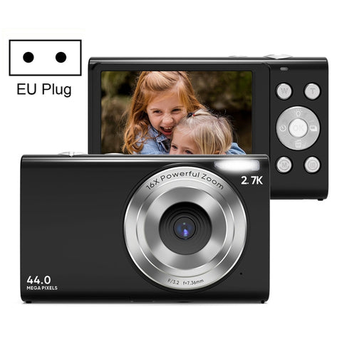 Fotocamera Digitale per Bambini 2,4" 44MP 16X Zoom 1080P Full HD -