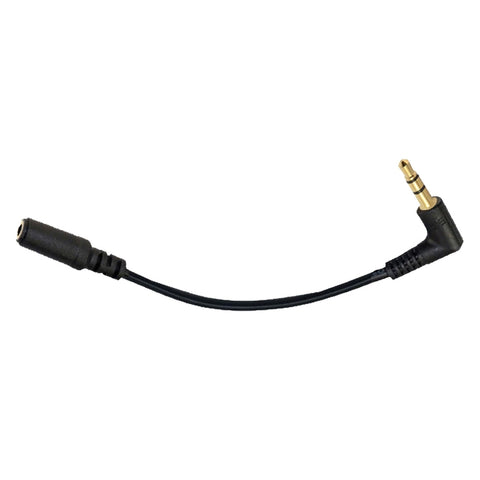 cavo-adattatore-per-microfono-per-fotocamera-pc-audio-maschio-femmina-da-35-mm-a-gomito-da-5-pezzi-da-13-cm-elbow-3-5mm - immagine 2