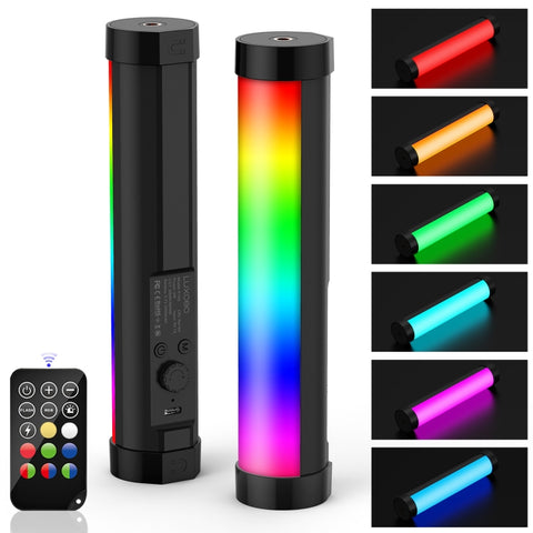 LUXCeO P100 Luce Foto Video RGB Portatile con Telecomando